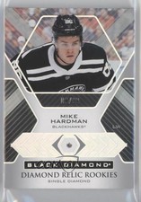 2021-22 Upper Deck Black Diamond Relic Rookie Gems Single 9/99 Mike Hardman 01ks