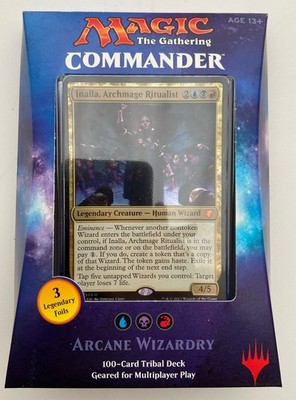 Magic The Gathering - Commander Deck 2017 Arcane Wizardry - OVP Box (English)
