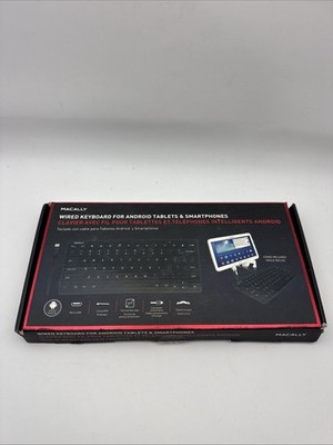 MACALLY WIRED COMPACT KEYBOARD FOR ANDROID AND SMARTPHONES
