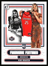 2025-26 Donruss WNBA Franchise Features Kiki Iriafen Washington Mystics #18