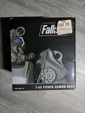 Thinkgeek Fallout 4 T-60 Power Armor Bust 6.5" Poly Resin Statue Figure Bethesda