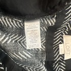 Ann Taylor Loft Women’s Pull On Skirt With Tie Pockets Black White Stripe S — photo 6