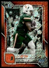 2025 Bowman Chrome University Football Orange Shimmer Refractor Elija Lofton #106