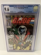 G.I. Joe A Real American Hero #22 (Marvel) 1st App Duke & Roadblock CGC 9.6!!