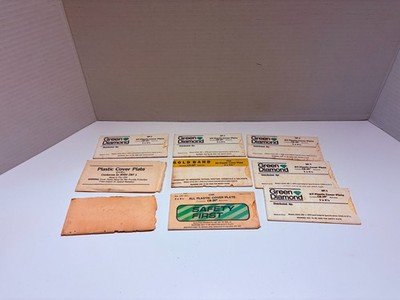 NOS Clear Welding Lens Cover Plate Nine (9) Various Brand Shop Buyout READ (C3)