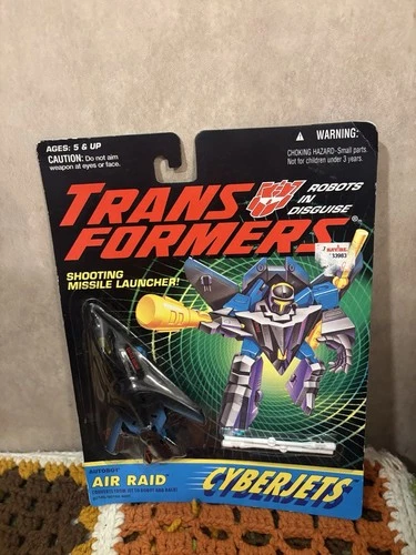 Vintage Transformers G2 Air Raid Cyberjets 1994 Hasbro MOC Toy Figurine