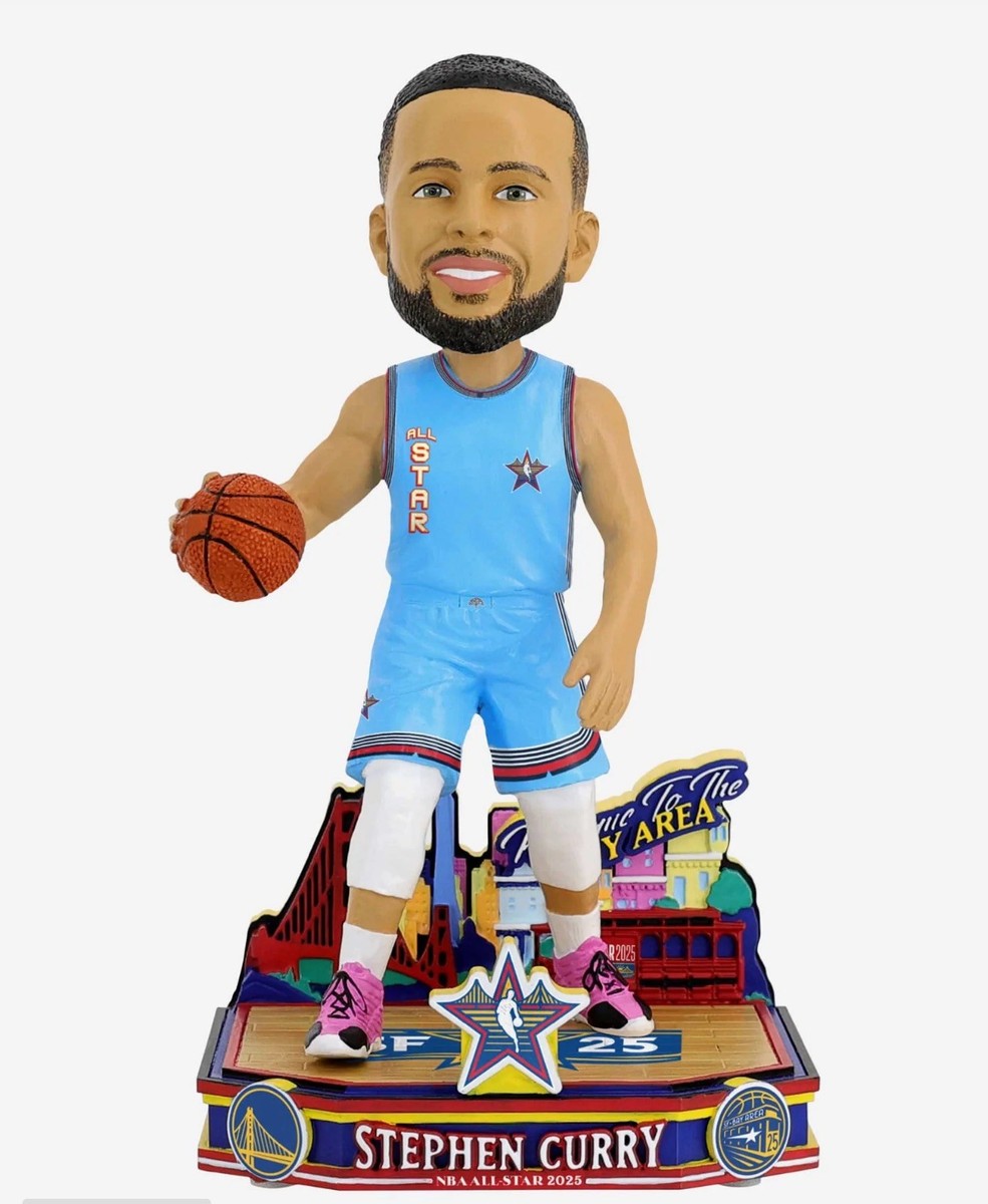 Stephen Curry Bobblehead 2025 All Star Game San Francisco Bay Area