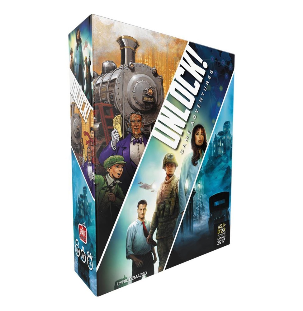 Unlock Game Adventures francais : jeu d enigmes cooperatif et escape game de table