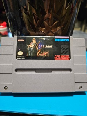 Kemco Phalanx for Super Nintendo SNES Game Cartridge NTSC-U/C (US/Canada)