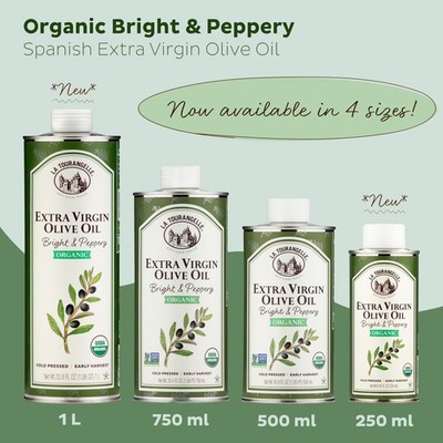 La Tourangelle, Organic Extra Virgin Olive Oil, ColdPressed Early