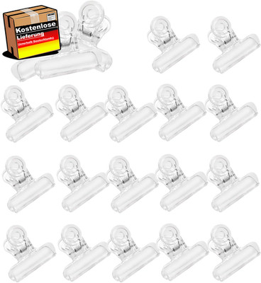 Mini Binder Clips 31mm, Metall, resistente, vielseitige Klammern für Büro & Küch