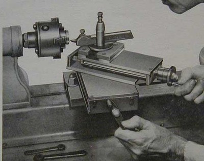 Compound Slide Rest for Wood Lathe How-To build PLANS