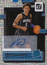 Paolo Banchero 2022-23 Panini Donruss Rated Rookie Choice Signatures Auto #201