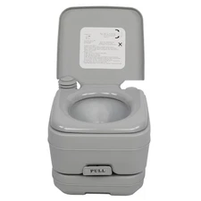 10L Holding Tank Portable Camping Toilet Flush Porta Vehicle Boat Toilet Potty