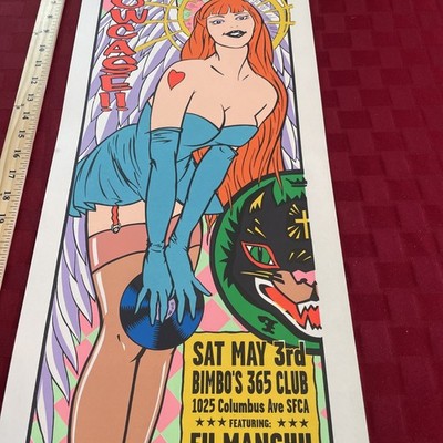 FRANK KOZIK - MAN'S RUIN RECORDS SHOWCASE - S&N POSTER - UNCUT | eBay