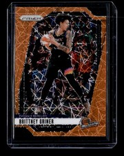 2024 Panini Prizm WNBA #113 Brittney Griner Ice Orange Prizms Phoenix Mercury