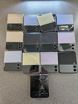 DEFEKT 14x Samsung Galaxy Z Flip 3 4 5 - RESTPOSTEN KONVOLUT Ref022