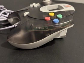Sega Dreamcast Black Smoke Translucent OEM Controller Tested & Works!