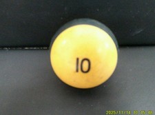 Replacement 10 Billiard Pool Ball - Standard Regulation - 2 1/4" Diameter Solid