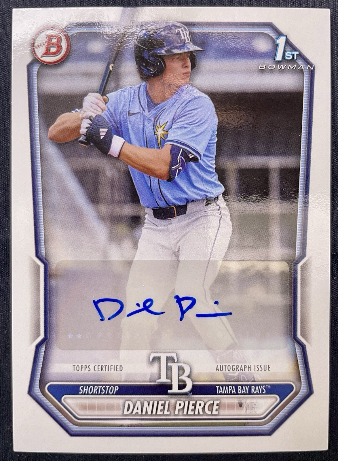 Daniel Pierce 2026 1st Bowman Paper Auto Rays #BPA-DP 💥