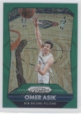 2015-16 Panini Prizm Green Prizm Omer Asik #75 0a1