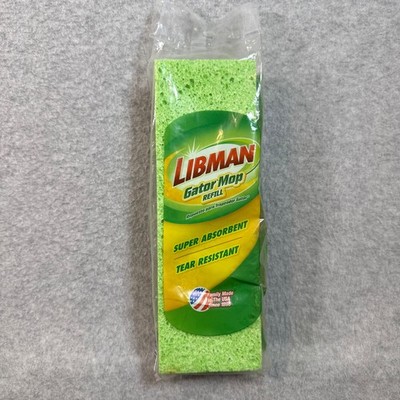 LIBMAN Gator Mop Refill 03021 Sealed Super Absorbant NEW
