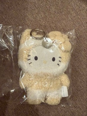 JELLYCAT Sanrio Haus Kätzchen Plüsch Anhänger Beige Stofftier Schlüsselanhäng...