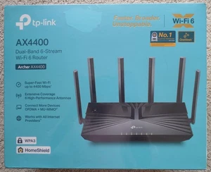 TP-Link Archer AX4400 Dual-Band 6-Stream Wi-Fi 6 Router - New & Sealed
