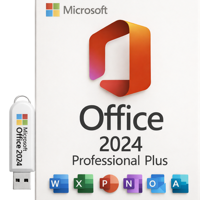 #ad #ad Microsoft Office 2024 Pro Plus USB for Windows 10 amp; 11 Lifetime 2 User PCs $59.00