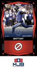 2025 UNO Elite Alt Jerseys Edition - Red Matt Gay #059