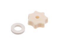 Sterngriffmutter Mit Druckscheibe Elfenbein KR51/1, KR51/2, SR50, SR4-2, SR4-4