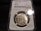 1942-D MS64 Liberty Walking Half Dollar NGC Certified
