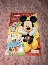 Mickey Mouse  Friends Mini coloring  Activity book Minnie Donald Daisy Sticker