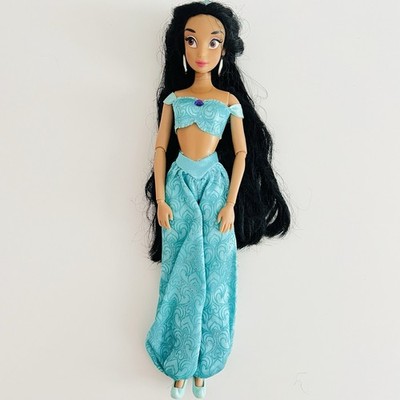 Disney Store klassische Puppe Aladdin Prinzessin Jasmin bewegliche Gelenkkleidung