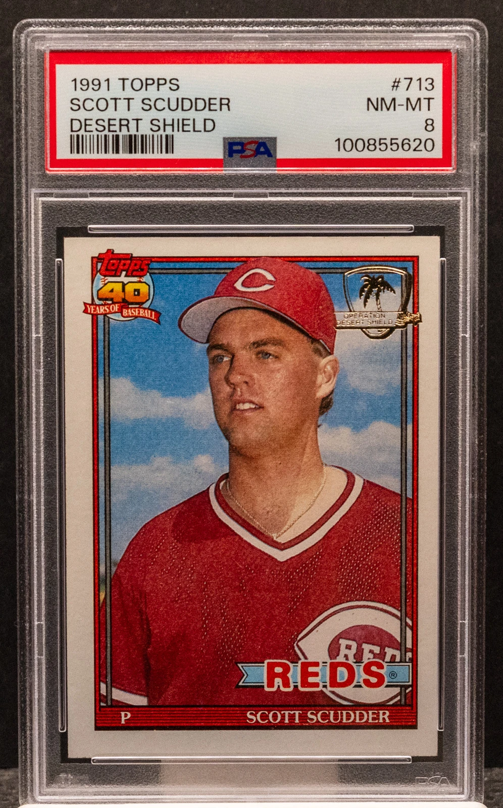 Scott Scudder trading card