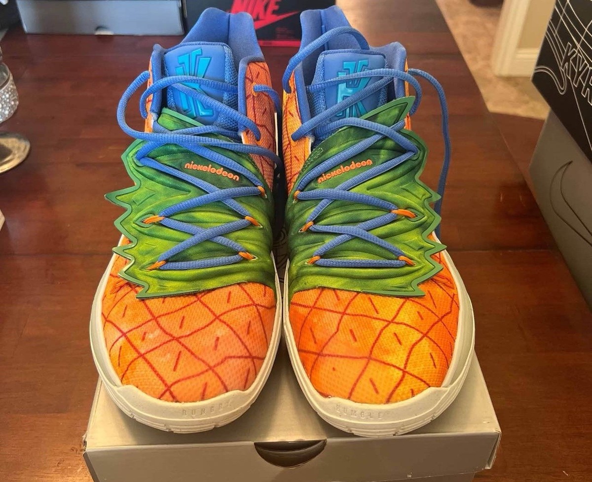 Nike Air Kyrie SpongeBob Pineapple House CJ6951 800 Size