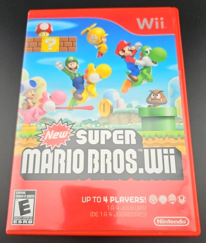 New ListingNew Super Mario Bros. Wii (Nintendo Wii, 2009) Disc & Case
