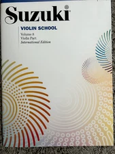 Suzuki Violin School Volume 8: Violin Part Book Paperback Sheet Music BRAND NEW