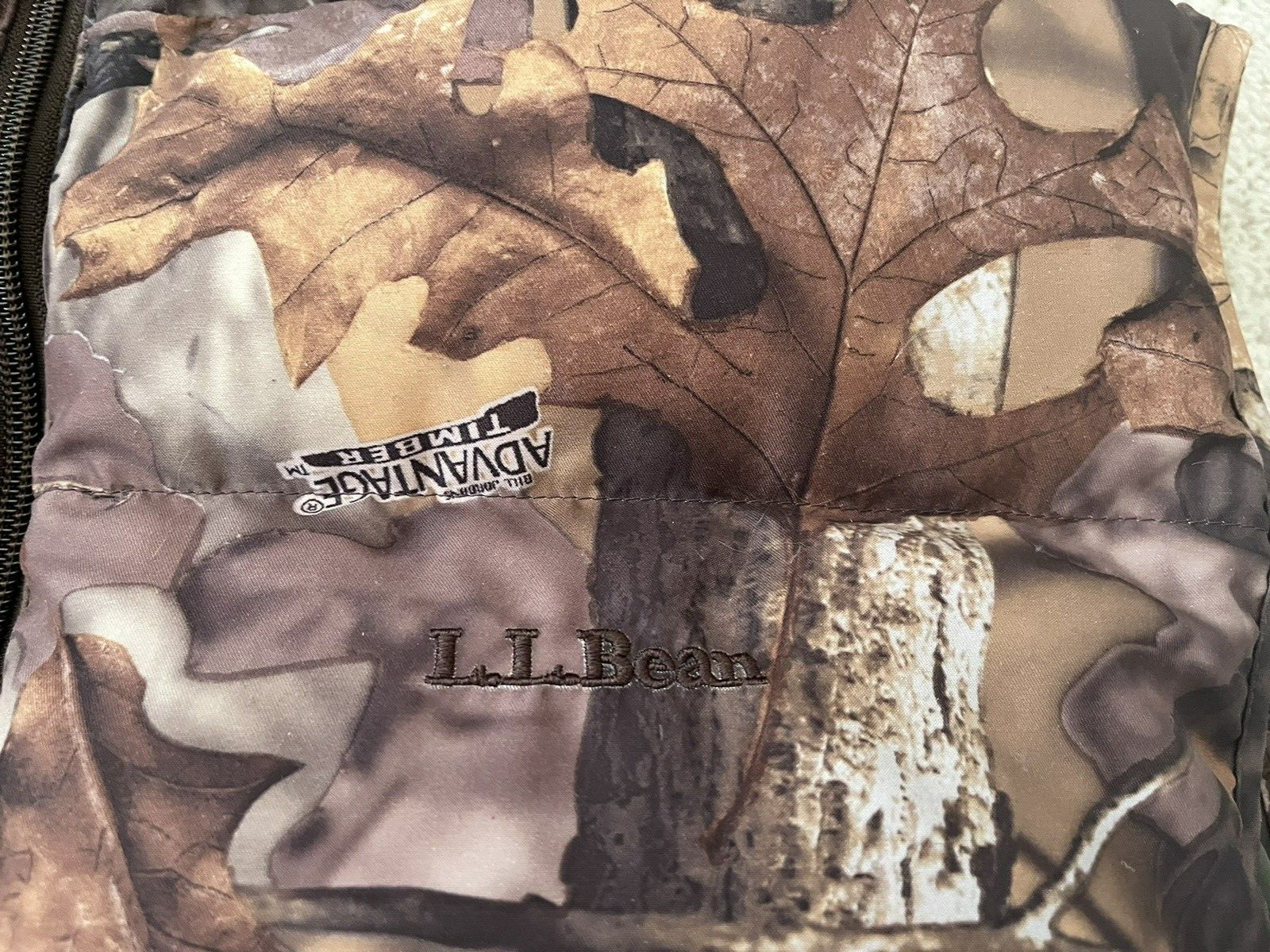 LL Bean Advantage Timber Down Puffer Reversible H… - image 6