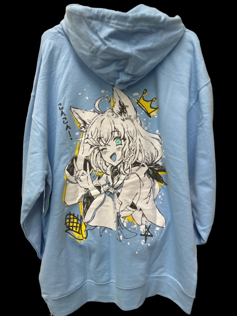 OMOCAT Omori Blue hooded sweatshirt Free Shipping | eBay