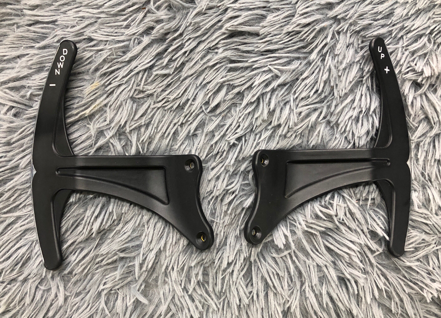 08-19 Maserati Gran Turismo Steering Wheel Gear Paddle Shift Lever Set OEM ST46