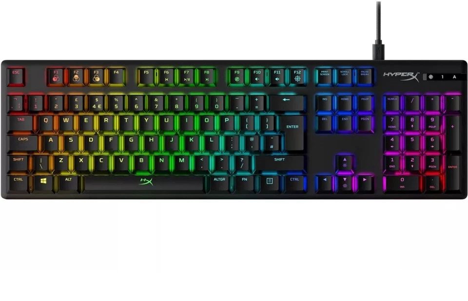 HyperX Alloy Origins Mechanical Keyboard Red UK Layout - Fast Ship 🚚 - Image 2 of 4