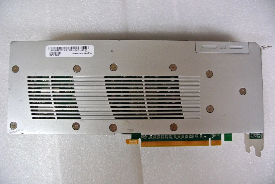 DELL PNY 9PJP3 Y451H QUADRO FX 4800 1.5GB PCIE DP DVI VIDEO GRAPHICS ADAPTER - Image 2 of 4