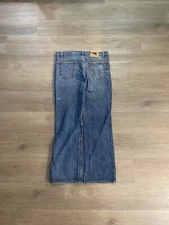 Levis 517 Jeans Mens 38x32 Orange Tab Boot Cut Denim USA Western VTG 90s