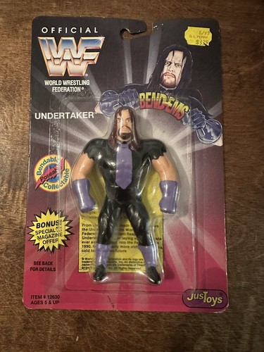 THE UNDERTAKER - WWF WRESTLING BEND-EMS - VINTAGE ...
