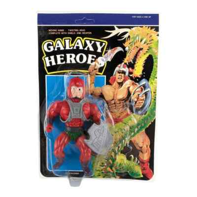 Galaxy Heroes Thor MOC sealed Masters of the Universe Motu Bootleg