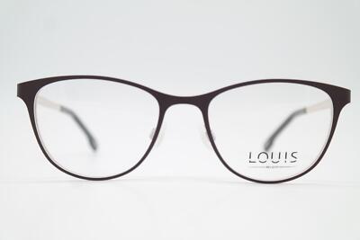 Brille LOUIS BELGIUM BOBINE Bronze  Oval Brillengestell eyeglasses Neu