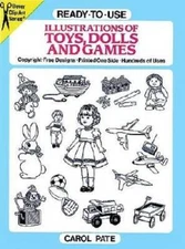 Ready-to-Use Illustrations of Toys, Dolls and Games (Dover Clip Art Ready - GOOD
