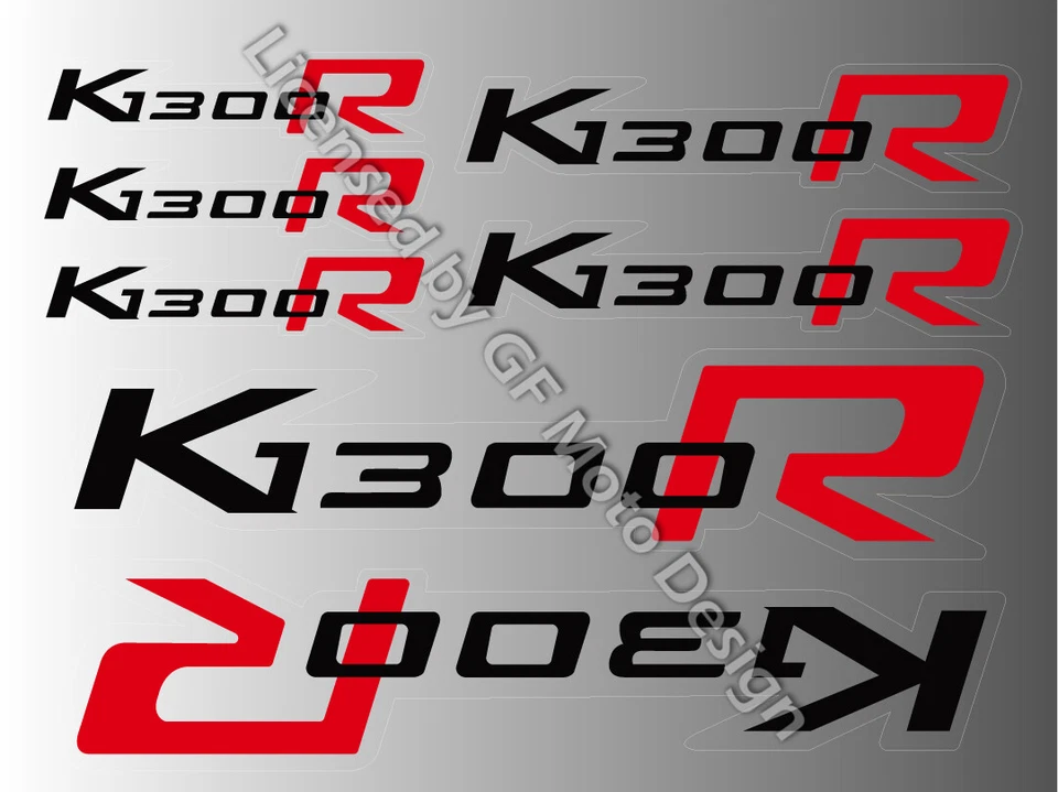  Calcomanía laminada BMW K1300 R moto moto 22 pegatinas premium K1300R Foto 2 de 2