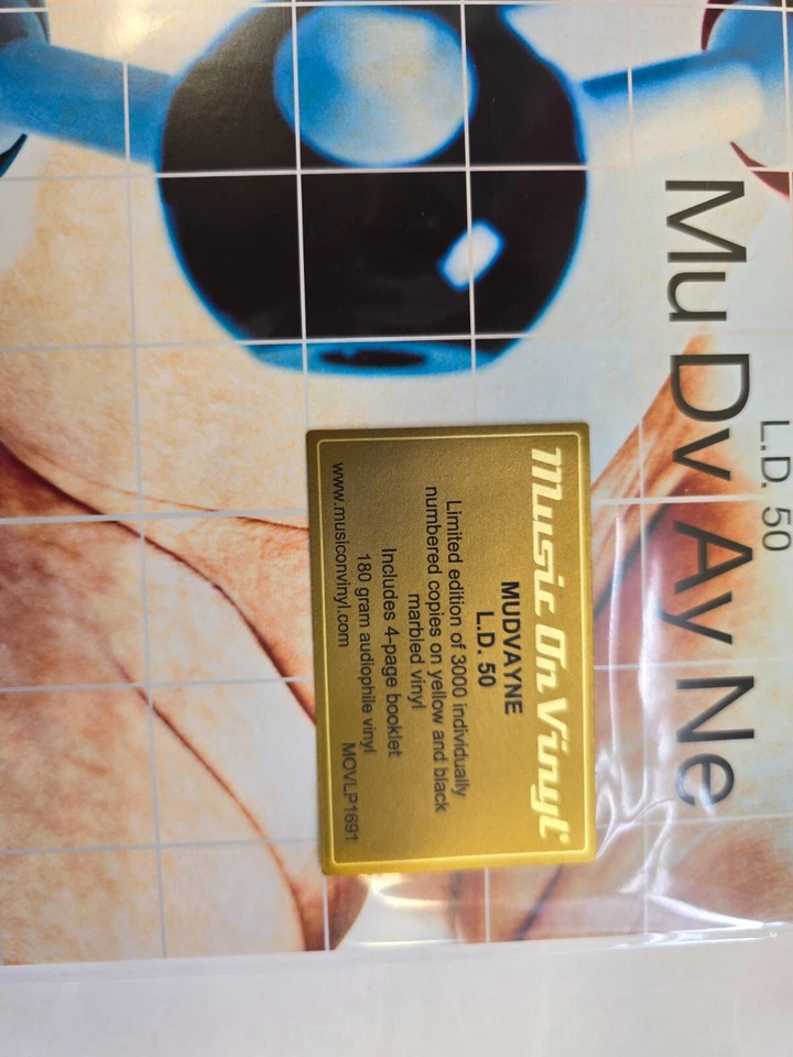 Mudvayne L.D 50LP Album vinyl record limited numbered yellow marbled 2024 Foto 3 de 4